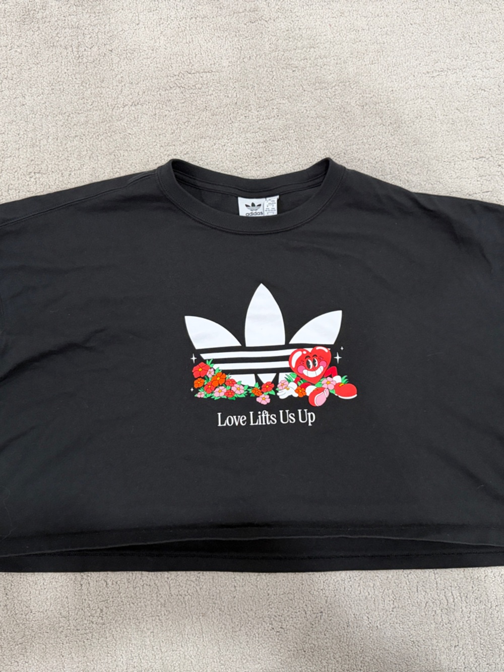 adidas crop tee - Picture 1 of 5